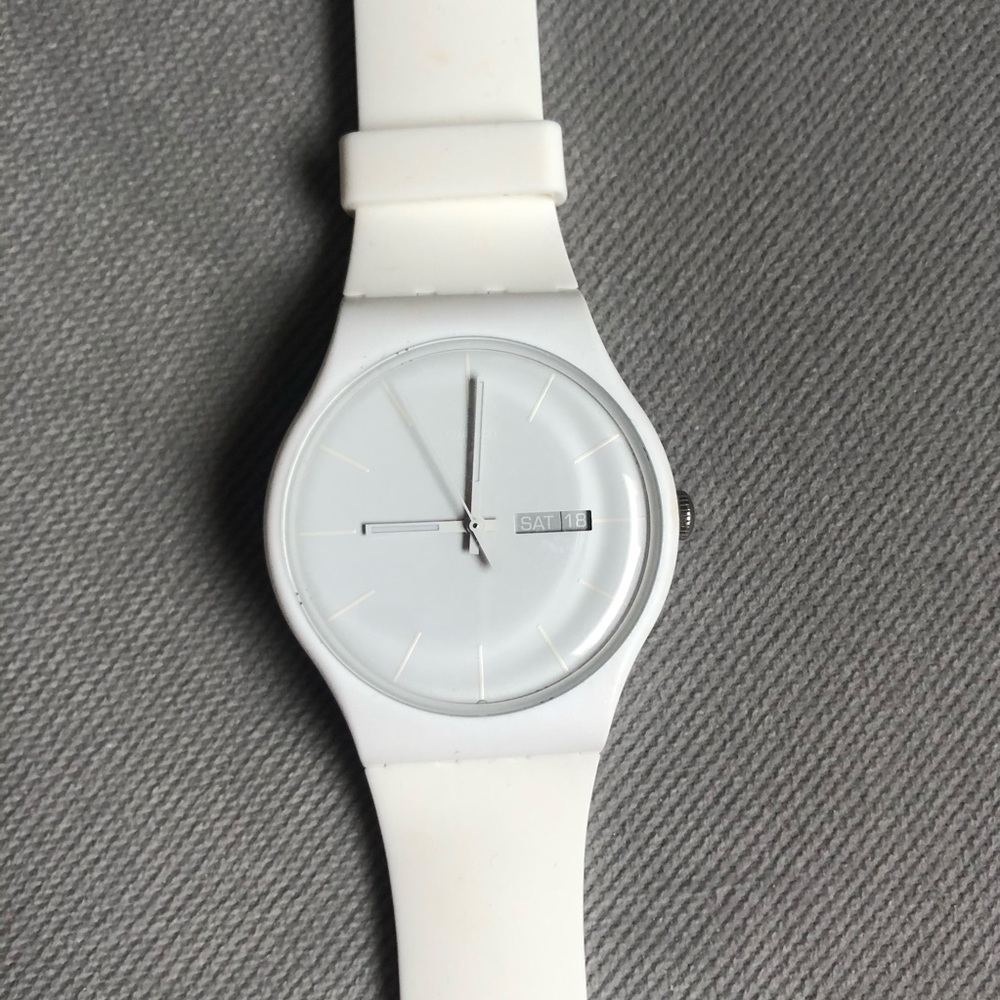 Monochrome white rebel swatch